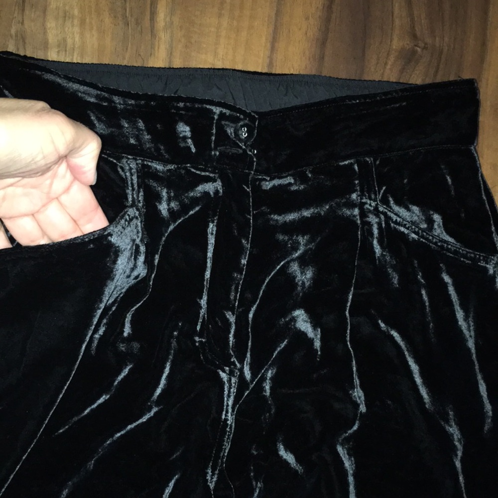 New Johnny Was Black Steffania Wide Leg Pleat Pants size S - Picture 16 of 16